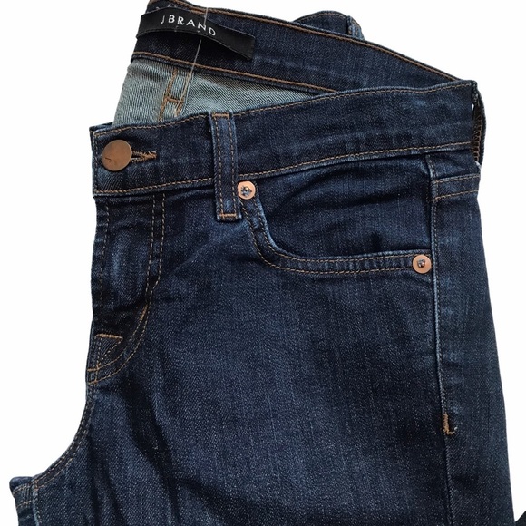 J Brand Petite Pencil Leg Pure Wash Denim Skinny Jeans Size 25P Style 91… - Picture 2 of 8